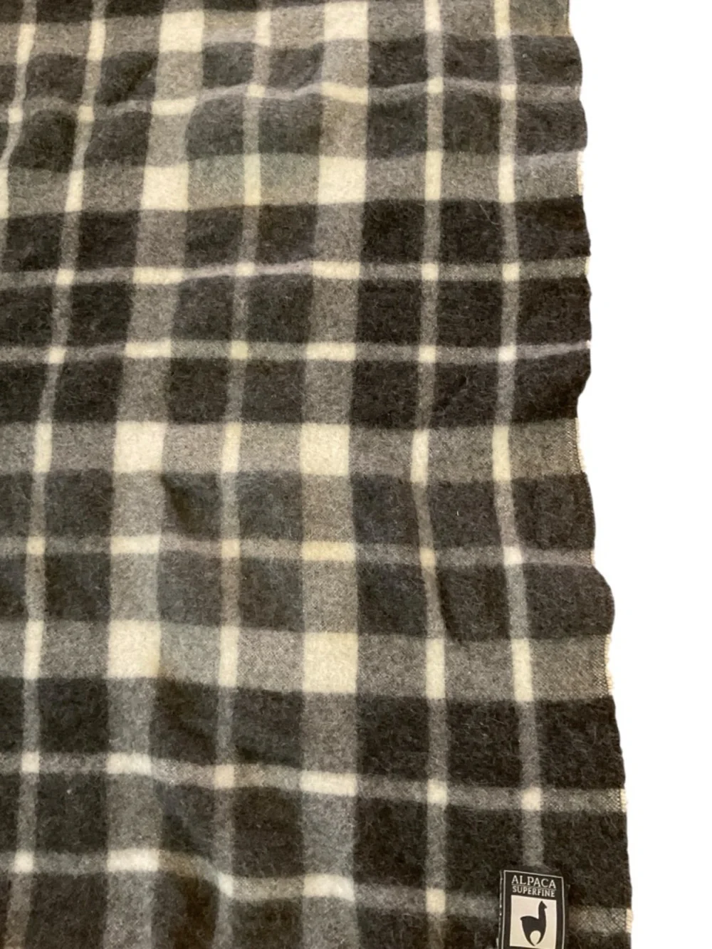 Alpaca throw blanket 53X57